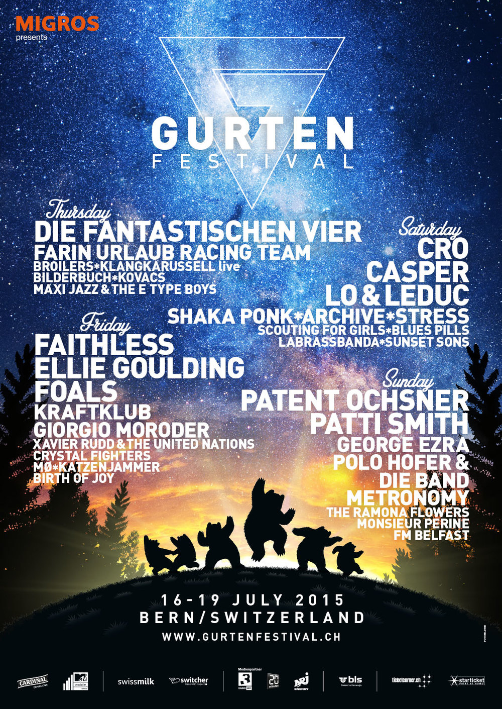 32. GURTENFESTIVAL BERN