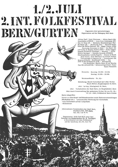 2. INTERNATIONALES FOLKFESTIVAL BERN-GURTEN