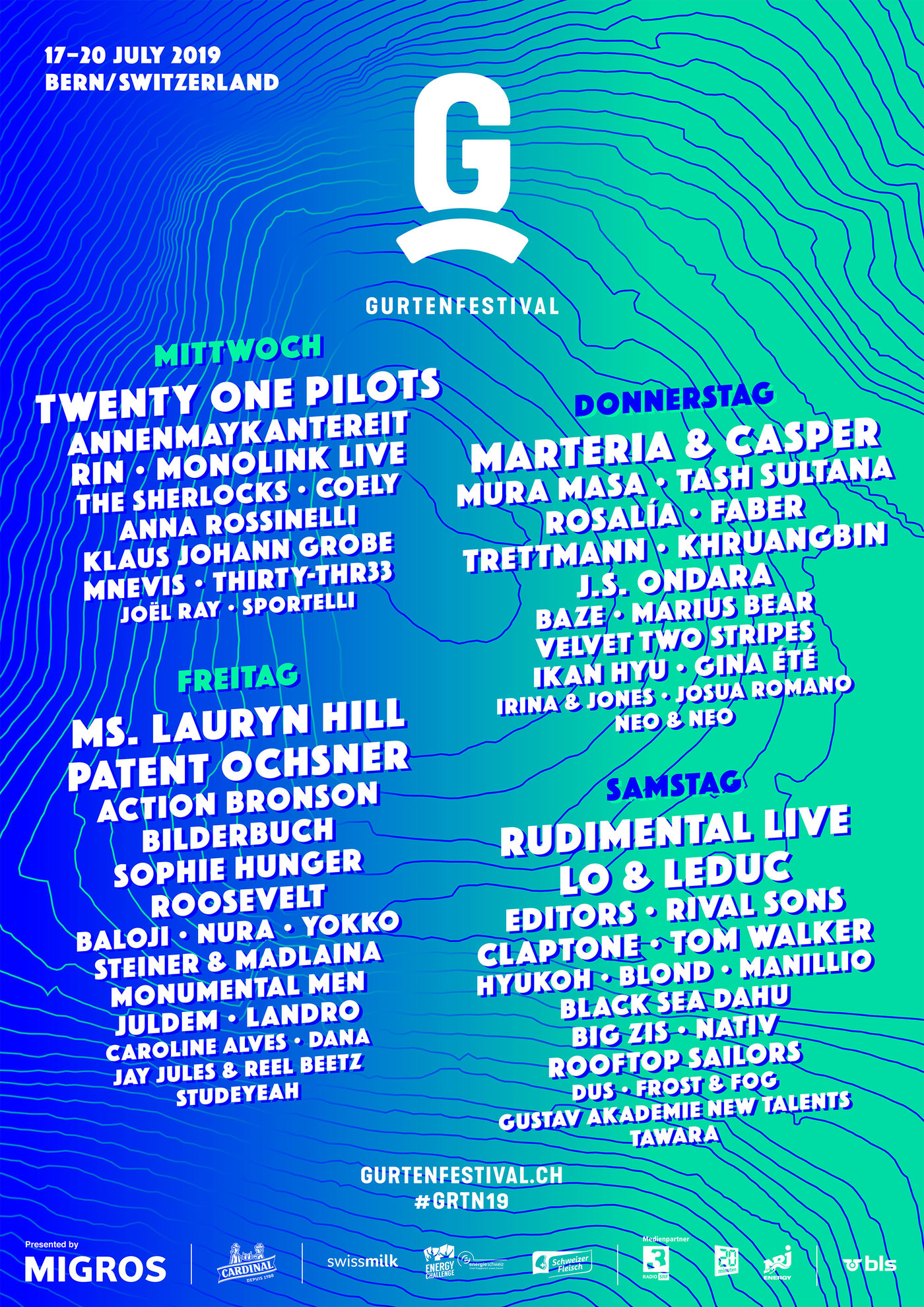 36. GURTENFESTIVAL BERN